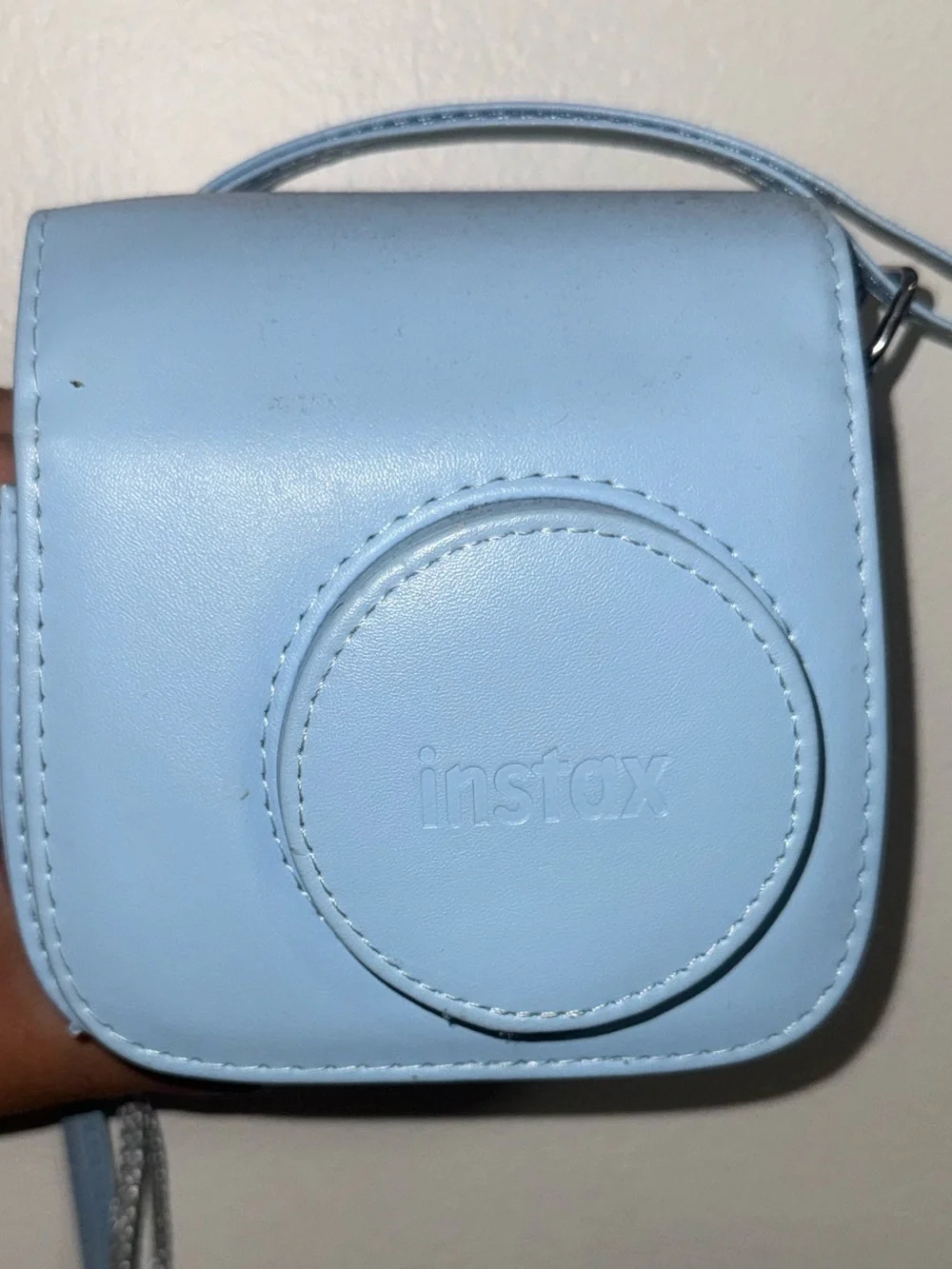 Instax Camera Crossbody Case - Pale Blue